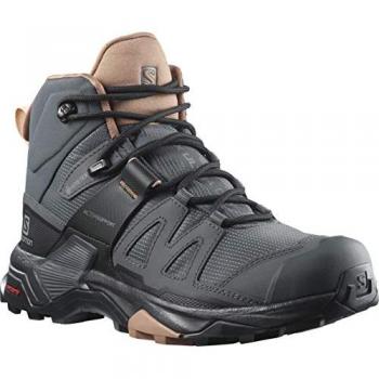 Salomon Botas de montaña de mujer X Ultra 4 Mid GTX, características: impermeables, transpirables, con membrana Gore-Tex, suela Contagrip para tracción, diseño ligero y cómodo, soporte en el tobillo