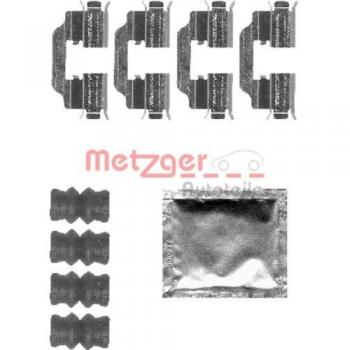 Kit de accesorios para pastillas de freno traseras METZGER 109-1832 para Alfa Romeo Giulietta y Fiat Tipo