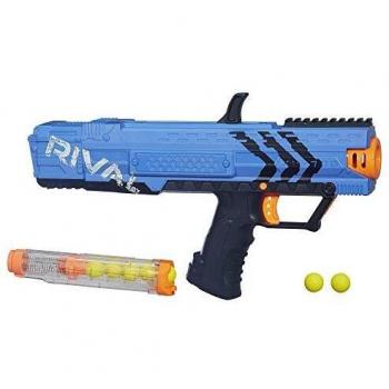 Pistola de bombeo Rival Apollo de la marca Nerf de color azul. Código B1619FR00