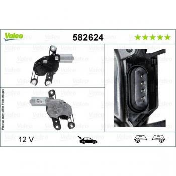 Motor limpiaparabrisas VALEO 582624
