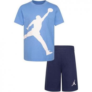 Conjunto Infantil Nike Jordan Jumbo Jumpman Azul