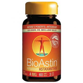 Nutrex Hawaii BioAstin Astaxanthin 4mg 60 Softgels