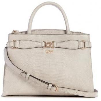 Guess Taupe Serpent Style Handbag for Women - Beige, One Size