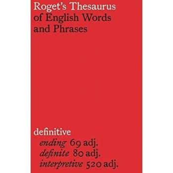 Tesauro Roget de Palabras y Frases en Inglés