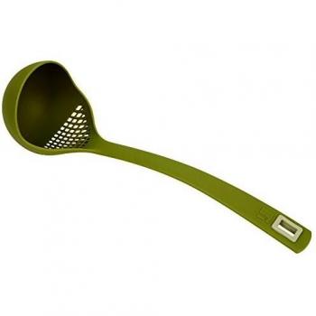 Bergner Cucharon de Sopa, Nailon, Verde, 36 cm