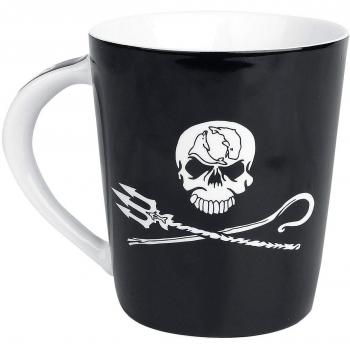 Sea Shepherd Jolly Roger Tazas negro-blanco