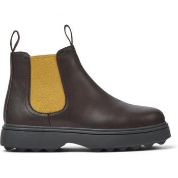 Camper K900149-019 Norte Kids Botines de niños marrones en piel