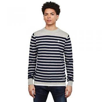 Jersey G-Star 3751 Stripe Crew Neck Knit