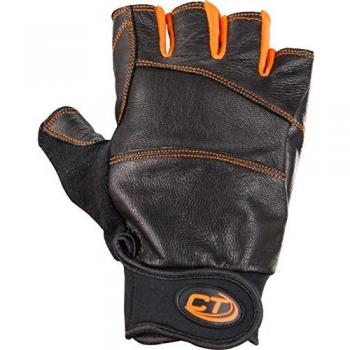 Climbing Technology Progrip Ferrata - Guantes Medio Dedo Negro Negro Talla:S