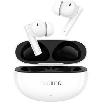 Auriculares Bluetooth Realme Buds Air 5 Blancos con Cancelación Activa de Ruido de 50 dB y 38 Horas de Reproducción