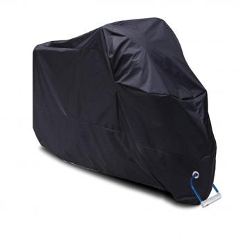 Funda para Moto, YOOFAN 190T Funda para Motocicleta Impermeable de Poliéster, Anti Polvo UV Cubierta para la Moto, Interior o Exterior con Bolsa de Almacenamiento