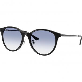 Ray-Ban RB4334D Asian Fit 601/19 Gafas de Sol para Hombre Negras