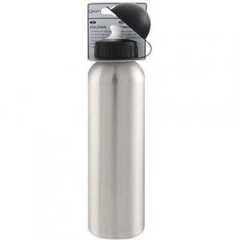 M-Wave SBO 750 - Botella de Acero, Color Negro/Blanco, 750 ml