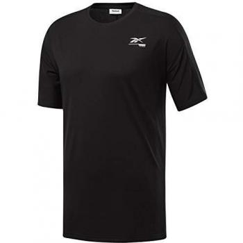Reebok TS Speedwick Grphc Move Camiseta, Hombre, Negro, L