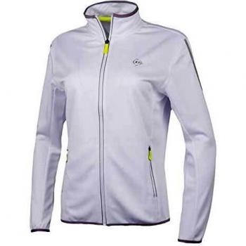 DUNLOP 71412 Club Line Niña Chaqueta, Blanco, 128