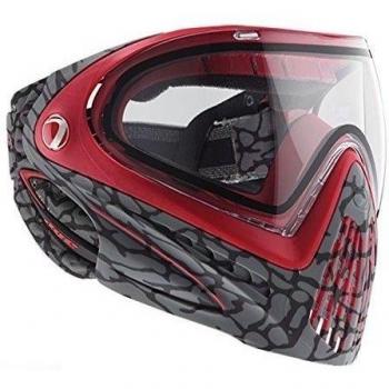 DYE i4 - Máscara de paintball, color rojo, talla única