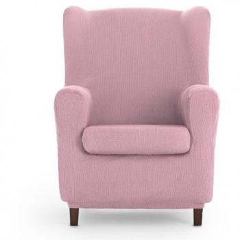 Funda para sillón orejero Eysa Ulises Rosa 80 x 100 x 90 cm