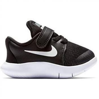 Nike Flex Contact 2 (TDV), Zapatillas de Estar por casa Bebé Unisex, Negro (Black/White/Cool Grey 002), 22 EU
