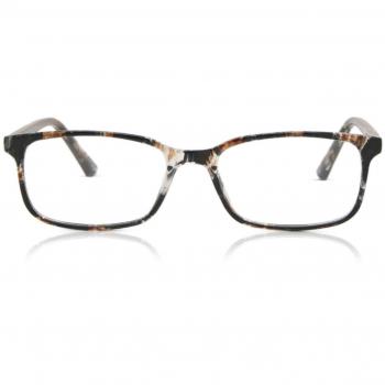 Gafas Recetadas Rectangulares Montura Completa TR90 Careyshell para Hombre - Gafas Anti-Azules - SmartBuy Collection