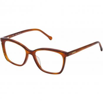 Loewe VLWA05M510ADP Monturas de Gafas, Dark Havana+Light Havana, 55 Unisex