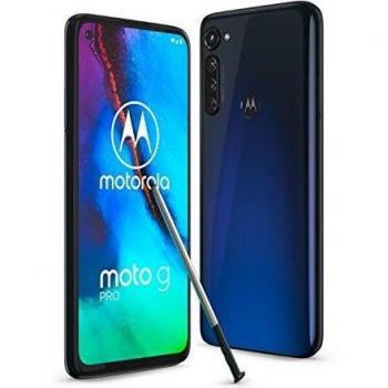 Motorola Moto G Pro - Smartphone de 6,4 con lápiz táctil incorporado, 4GB RAM + 128GB de ROM, dual Sim - Color Mystic Indigo [Versión ES/PT]