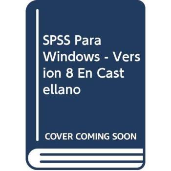 Spss para windows, version 8 en castellano