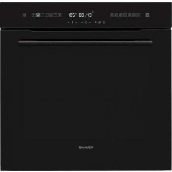 Horno Sharp KA75L64BNH 73L Hydro Negro Antihuellas Fácil de Limpiar Clasificación Energética A