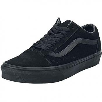 Vans Old Skool Black Suede Sneakers for Men, Size 40