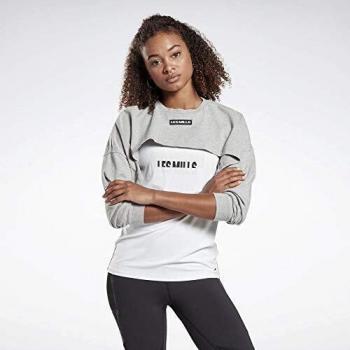 Reebok LM Lifestyle Top Camisa, Mujer, brgrin, S