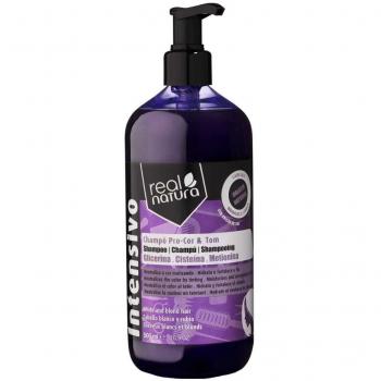 Real Natura Champú Sin Sal Pro-Color y Tono 500ml