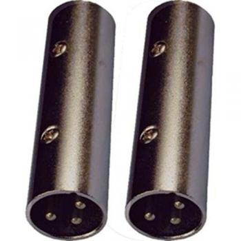 Adaptador XLR Macho a XLR Macho (CA 8229) - Paquete de 2 Piezas
