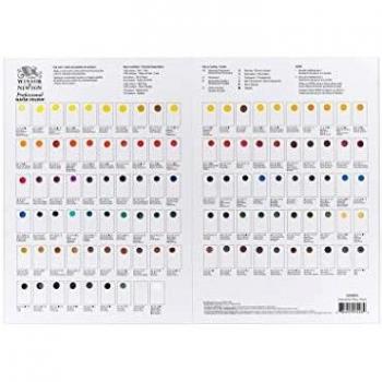Winsor & Newton 0190814 - Tarjeta de puntos de colores impermeables