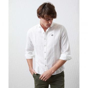 ALTONADOCK CAMISA LINO BLANCA