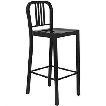 Conjunto de 2 Taburetes Uclés en Color Negro por Piqueras y Crespo