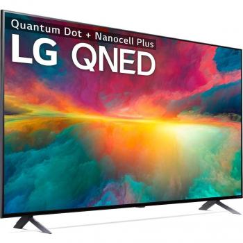 LG 65QNED756RA 65 QNED 4K UHD Smart TV with NanoCell+ Quantum Dot Technology, α5 Gen6 AI Processor, HDR10, Dolby Digital Plus, webOS 23, Ash Blue