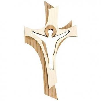 Cruz de la resurrección de madera de 18 cm * 2-colour*