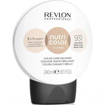 Revlon Professional Nutri Colour Filters Full-Size: 931 Light Beige, Semi-Permanent Toning Hair Color, 240 ml