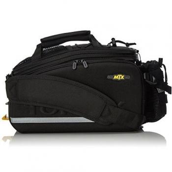 TOPEAK MTX DX Alforja Trasera, Unisex Adulto, Negro, Talla Única
