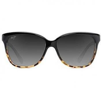 Maui Jim Starfish Sunglasses - Black/Tortoise Frame/Neutral Grey Lens, Female, Stylish Everyday Use, Size: 56 MM
