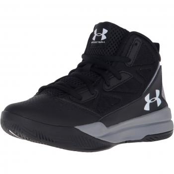 Under Armour Ua Bgs Jet Mid, Zapatillas de Baloncesto para Niños, Negro