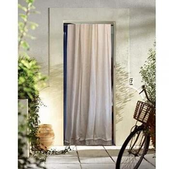 Cortina Ecru 140 x 225 cm - Protección Térmica y contra Insectos