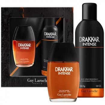 Set de regalo Guy Laroche Drakkar Intense: Eau de Parfum 100 ml + Spray Corporal 200 ml