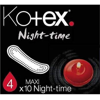 Compresas Higiénicas Kotex Maxi Noche 10 Unidades