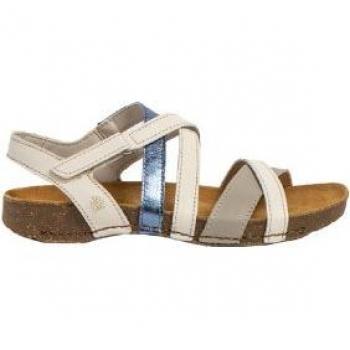 Sandalias de piel Art 1116 multicolor para mujer