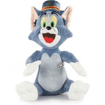Peluche Gato Tom con Sombrero - 29cm de Altura, Tacto Ultra Suave