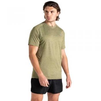 Dare 2b Men's Lightweight Quick-Dry Antibacterial T-Shirt Olivine Green Marl, Size: XS