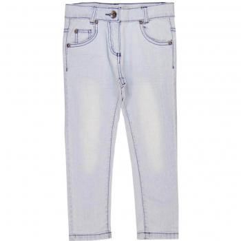 Boboli Pantalón Denim Elástico De Niña - Talla - 12 Para Niñas