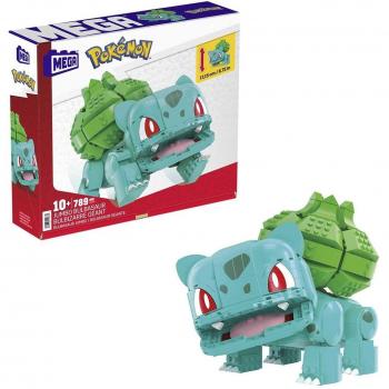 Mega Construx Pokémon Jumbo Bulbasaur Building Set, 789 Pieces