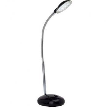 Lámpara de Mesa LED Timmi Negra, 1x2W, 100lm, Luz Fría (6000K), Interruptor en Base