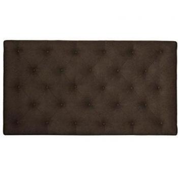 1Tapiza S.L. Queen 428 - Cabezal de cama, 160 x 9 x 84 cm, color chocolate